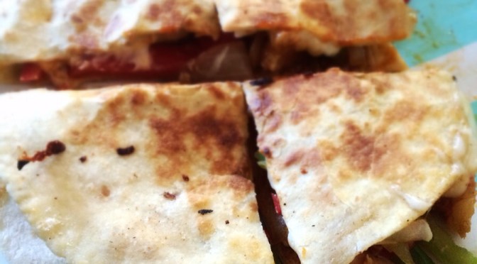 Shrimp Quesadillas, chopping down trees, and a google search