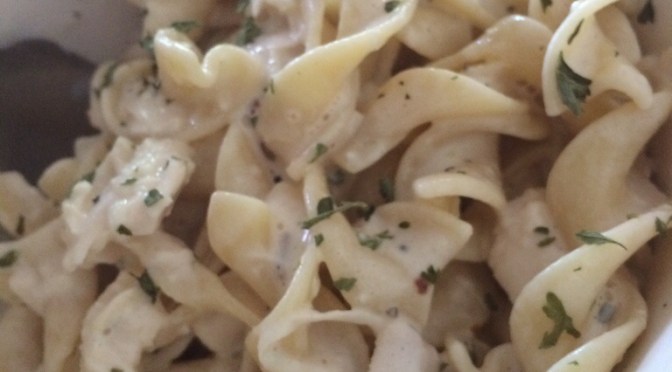 Weeknight wonder #1! Southern Living creamy chicken and noodles