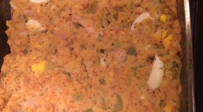 Momee’s cornbread dressing