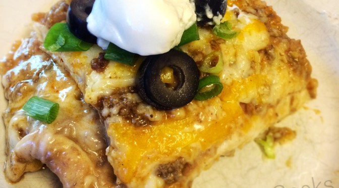 Mexican lasagna and moving forward