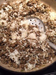 Ah the white rice...the perfect backdrop to every good Cajun meal.